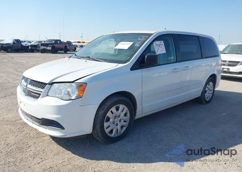 2015 Dodge Grand Caravan Se from USA, damaged, VIN 2C4RDGBG7FR658458